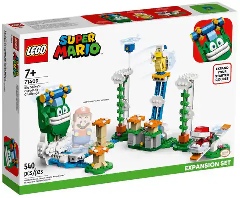 ⁨LEGO Super Mario 71409 Big Spike i chmury - zestaw rozszerzający⁩ w sklepie Wasserman.eu