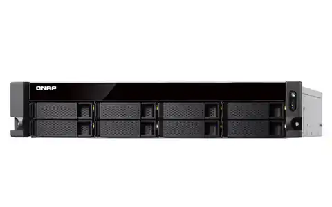 ⁨QNAP TS-877XU-RP NAS Rack (2U) Ethernet LAN Black, Grey 2600⁩ at Wasserman.eu