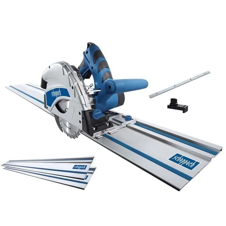 Scheppach PL55 16 cm Czarny, Niebieski, Srebrny 9500 RPM 1200 W w sklepie Wasserman.eu