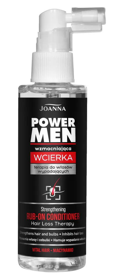 ⁨JOANNA Power Men Wcierka wzmacniająca do włosów wypadających 100ml⁩ w sklepie Wasserman.eu