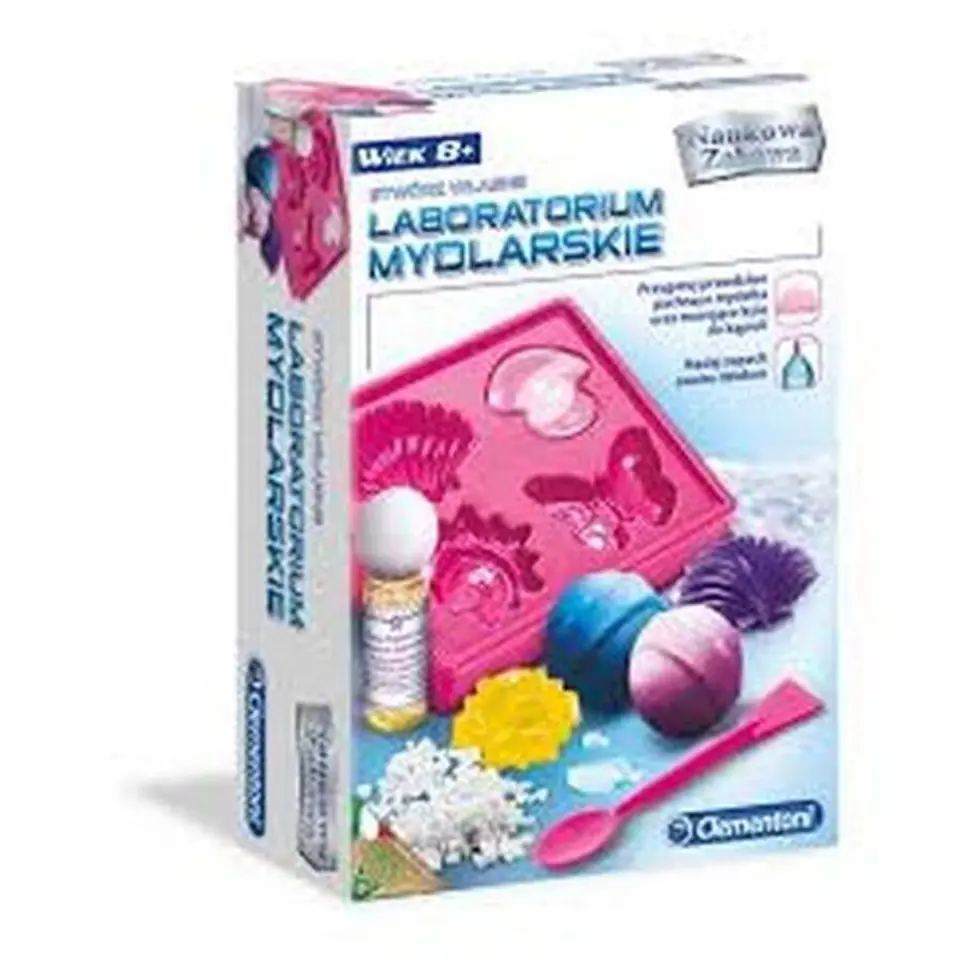 Zestaw Kreatywny Laboratorium Mydlarskie CLEMENTONI 60949 w sklepie Wasserman.eu