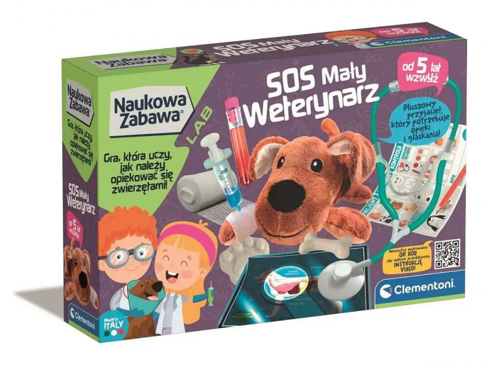 Gra Mały weterynarz CLEMENTONI 50712 CLM w sklepie Wasserman.eu
