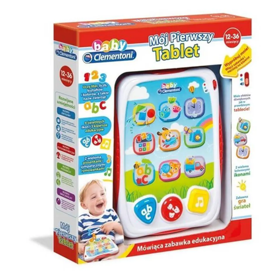 Tablet Edukacyjny CLEMENTONI 60956 w sklepie Wasserman.eu