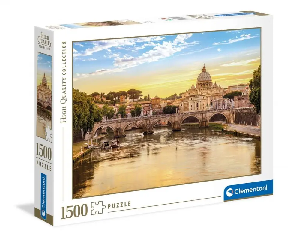 ⁨Puzzle 1500 elementów Rome CLEMENTONI 31819⁩ w sklepie Wasserman.eu