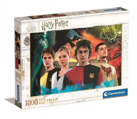 ⁨Puzzle 1000 elementów Harry Potter CLEMENTONI 39656 CLM⁩ w sklepie Wasserman.eu