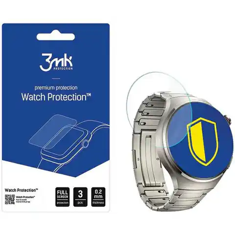 ⁨3MK FlexibleGlass Watch Huawei Watch 4 Pro Szkło Hybrydowe⁩ w sklepie Wasserman.eu