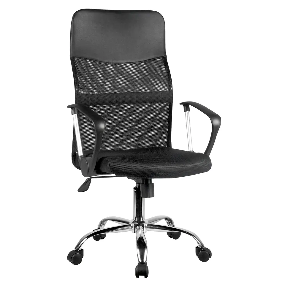 FOTEL BIUROWY OCF-7 CZARNY w sklepie Wasserman.eu