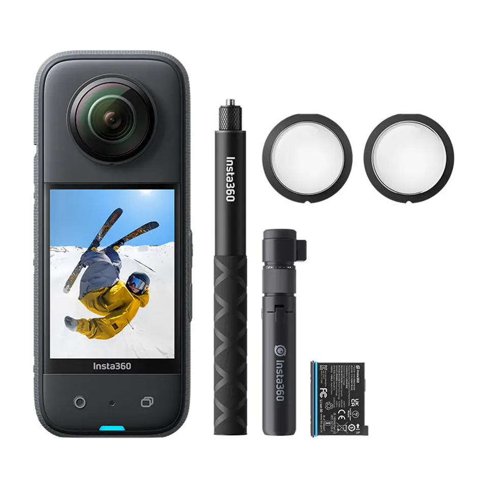 ⁨Insta360 X3 Creator Kit with camera and accessories⁩ at Wasserman.eu