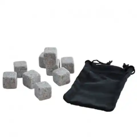⁨Stone cubes for whisky and drinks 2x2x2cm set of 9 pcs. Könighoffer⁩ at Wasserman.eu