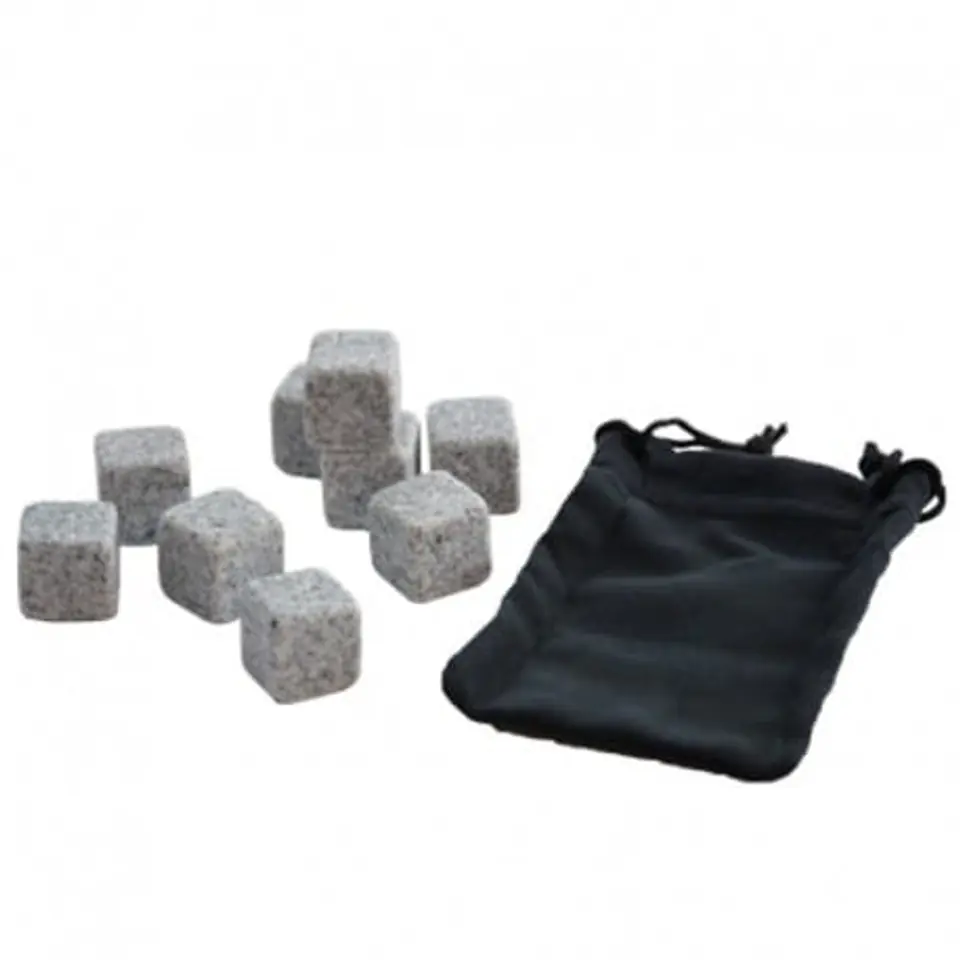 ⁨Stone cubes for whisky and drinks 2x2x2cm set of 9 pcs. Könighoffer⁩ at Wasserman.eu