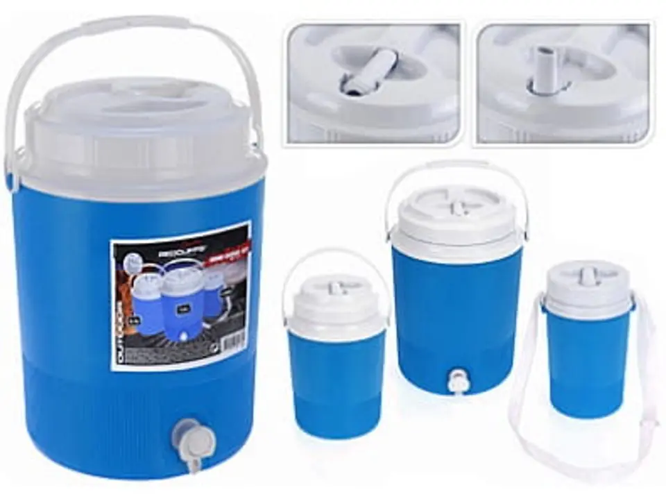 ⁨Barrels, water tank, set of 3 pcs. Blue⁩ at Wasserman.eu