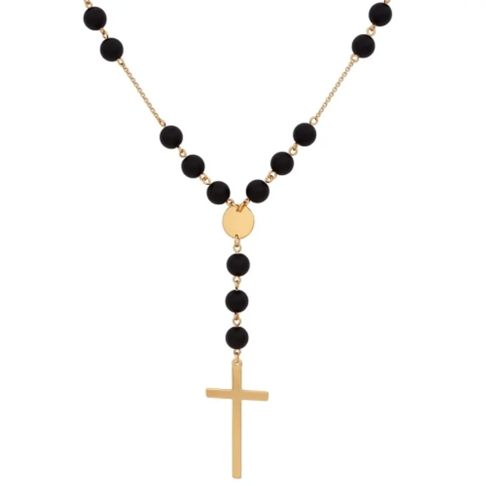 ⁨Necklace rosary beads (C15/ROZ/40AU-COLOR)⁩ at Wasserman.eu