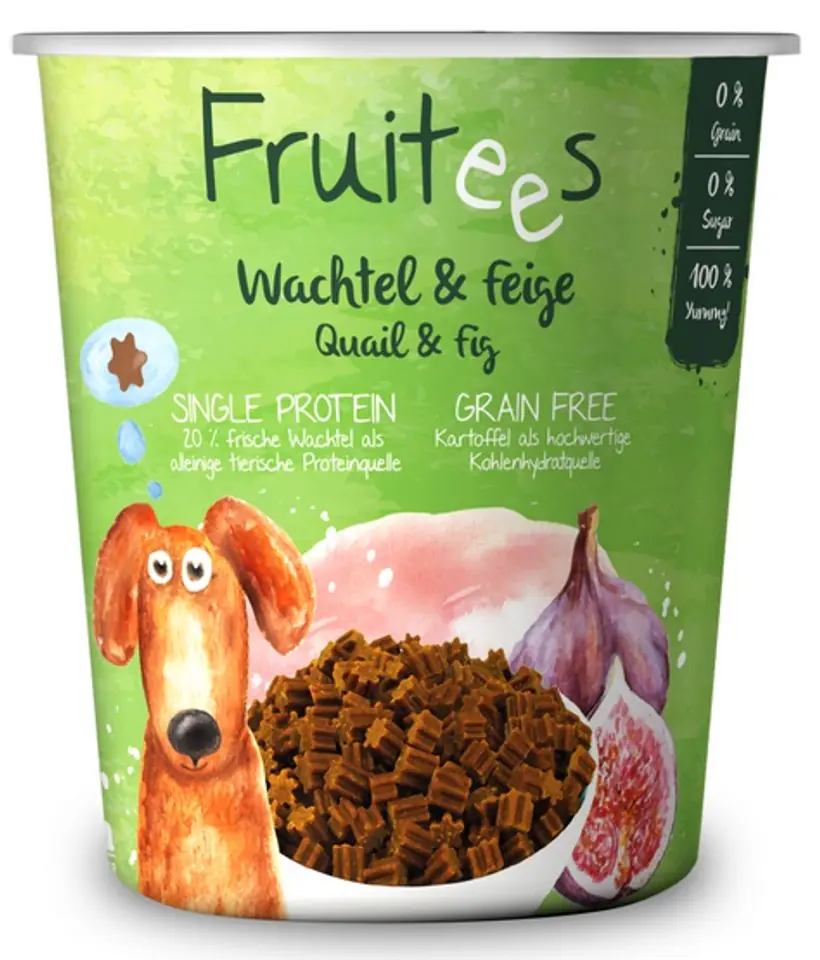 ⁨Bosch Fruitees Snack Przepiórka & Figi 200g⁩ w sklepie Wasserman.eu