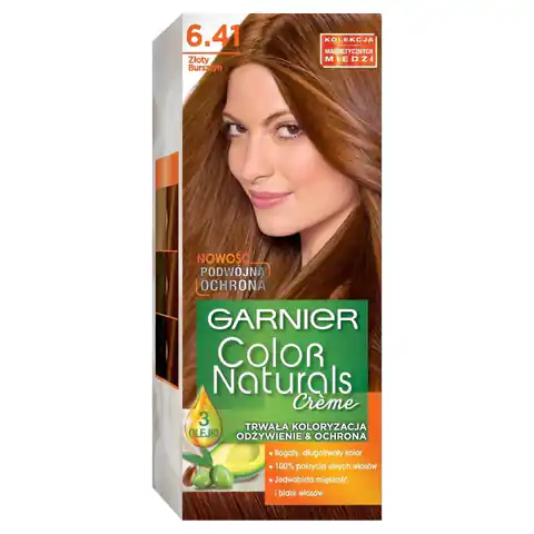 ⁨Garnier Color Naturals Color Cream No. 6.41 Golden Amber 1op⁩ at Wasserman.eu
