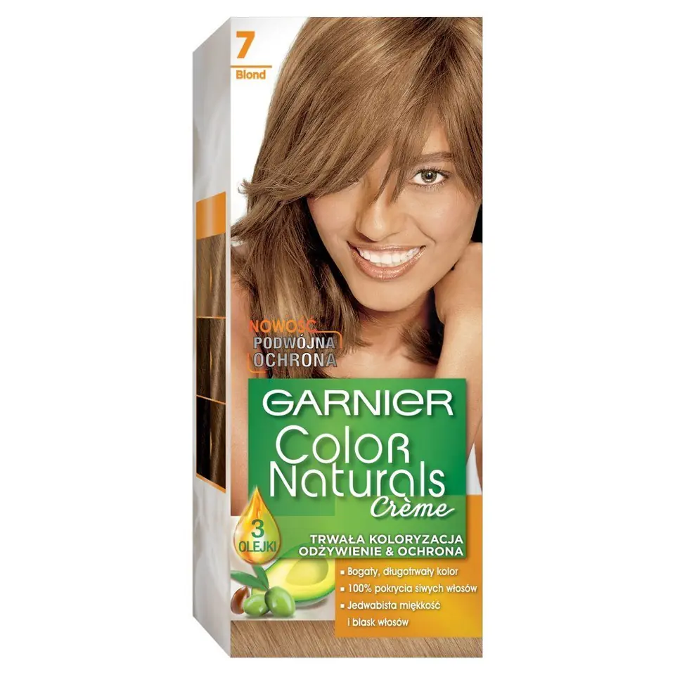 ⁨Garnier Color Naturals Krem koloryzujący nr 7 Blond 1op⁩ w sklepie Wasserman.eu