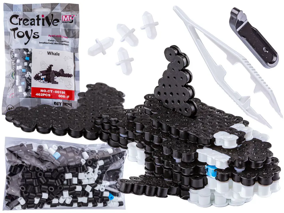 ⁨Ironing beads 3D version, Template ORKA, Sachet, Ironing⁩ at Wasserman.eu