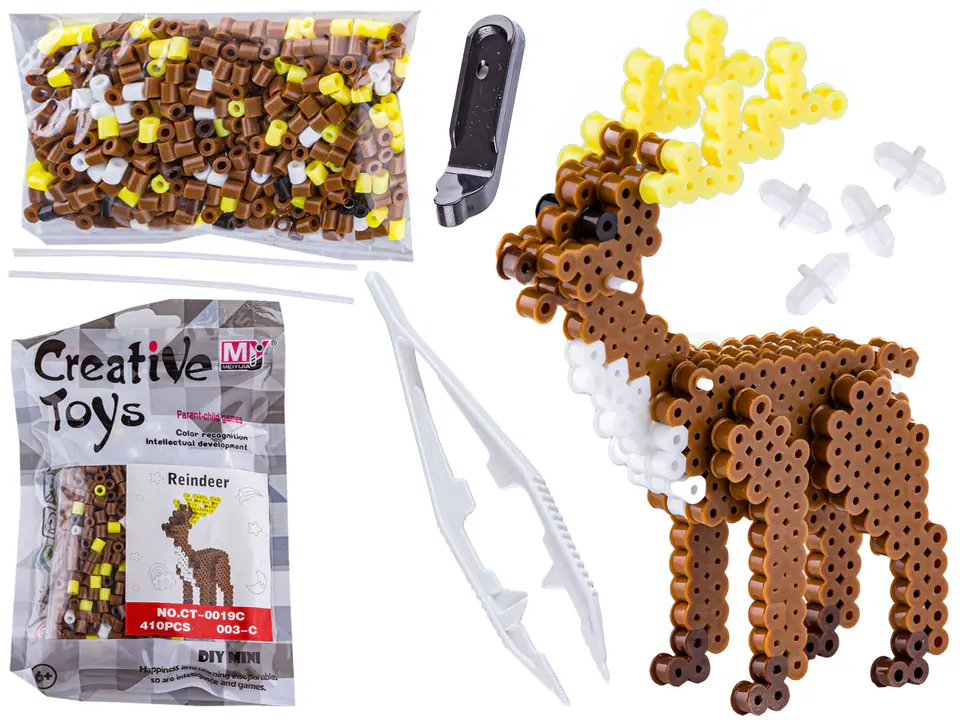 ⁨Ironing beads 3D version, fawn, deer, sachet, ironing⁩ at Wasserman.eu