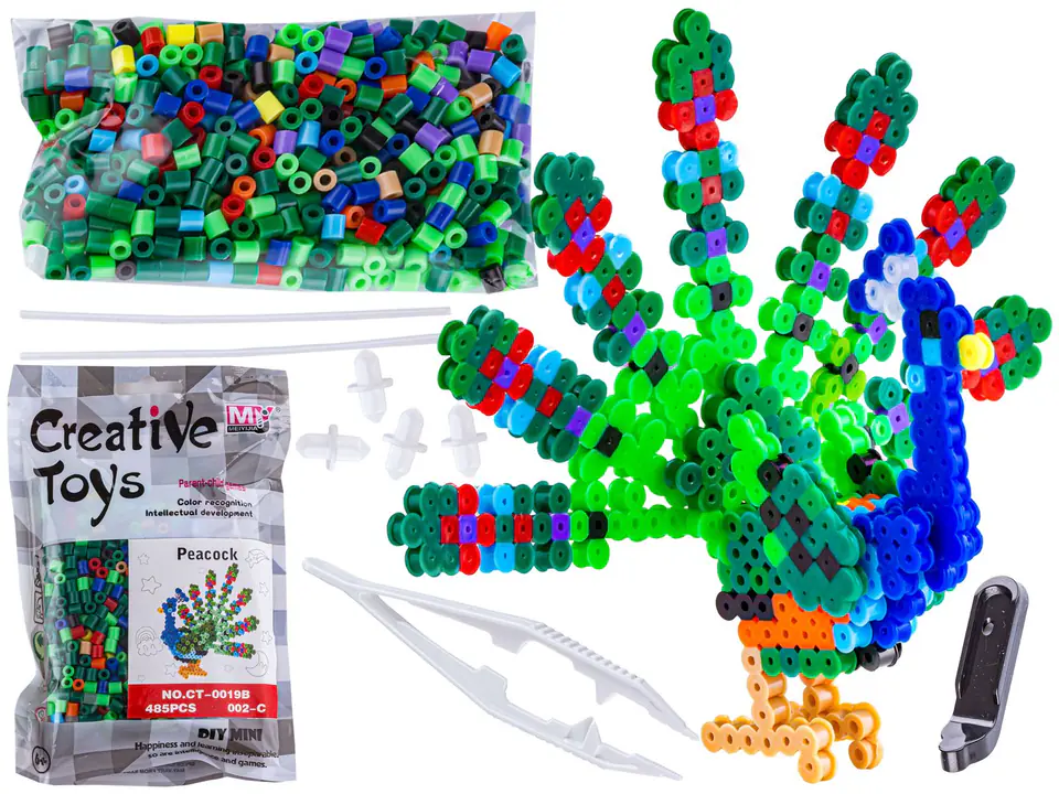 ⁨Ironing beads 3D version, PAW Bird, Sachet, Ironing⁩ at Wasserman.eu
