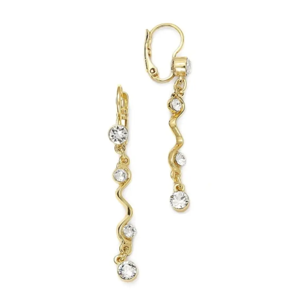 ⁨Crystal swirls earrings (P8153AU)⁩ at Wasserman.eu