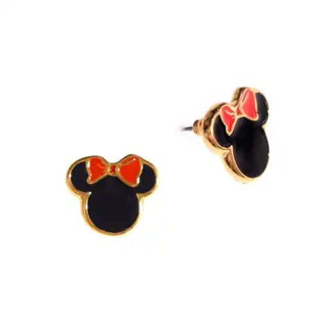 ⁨Mouse earrings with bow (P15/MIK/02AU)⁩ at Wasserman.eu
