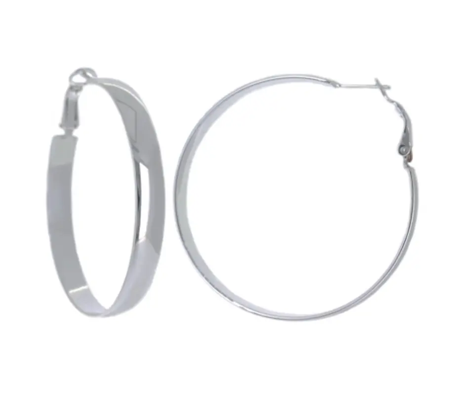 ⁨Wheel earrings 3 cm (PP0061/2AG)⁩ at Wasserman.eu