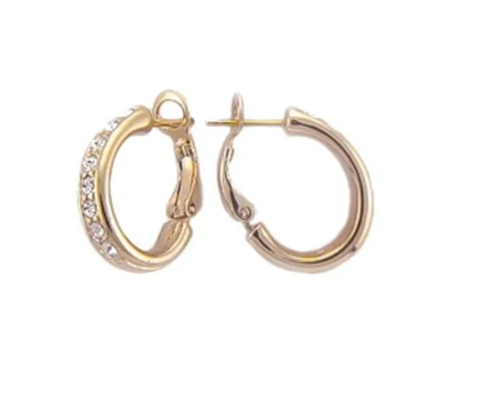 ⁨Earrings wheels crystals (P8477AU)⁩ at Wasserman.eu