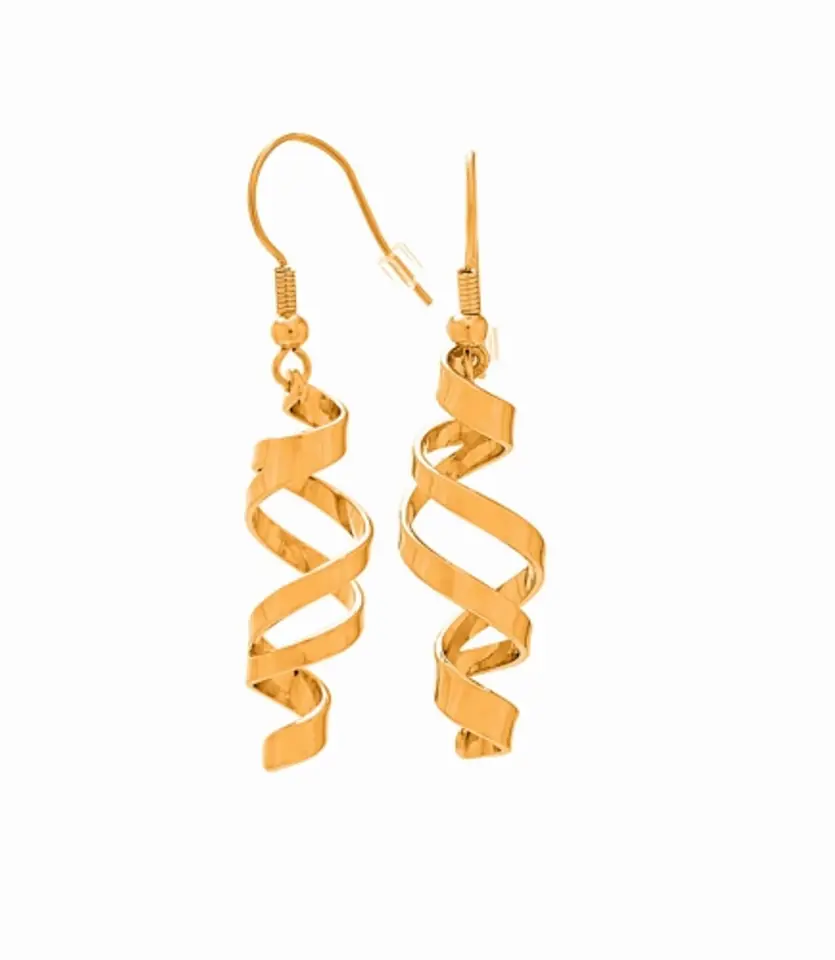 ⁨Earrings long springs (P14308AU)⁩ at Wasserman.eu