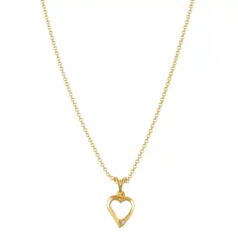 ⁨Heart necklace (C14350AU)⁩ at Wasserman.eu