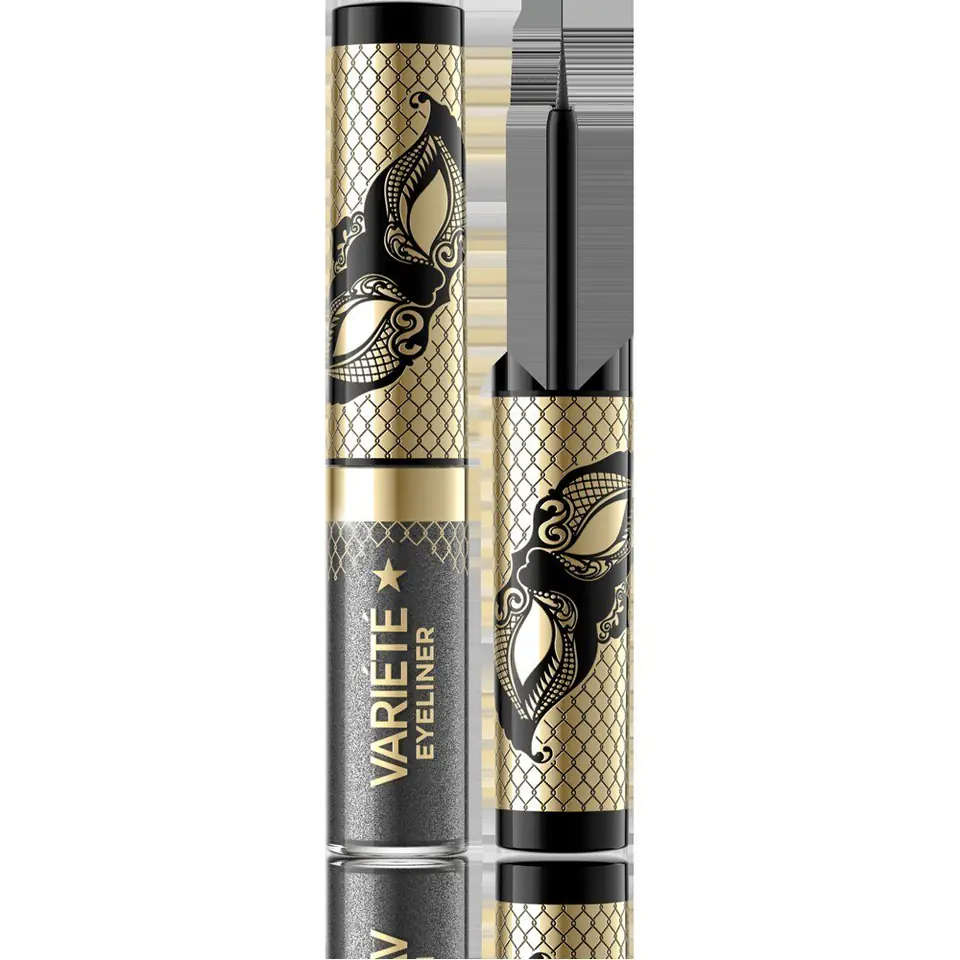 ⁨EVELINE Variete Kolorowy Eyeliner w kałamarzu - 04 Silver Dust 4ml⁩ w sklepie Wasserman.eu