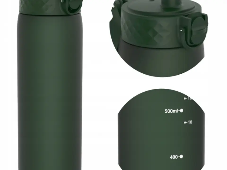 ⁨Butelka ION8 500ml - ciemny Zielony⁩ w sklepie Wasserman.eu
