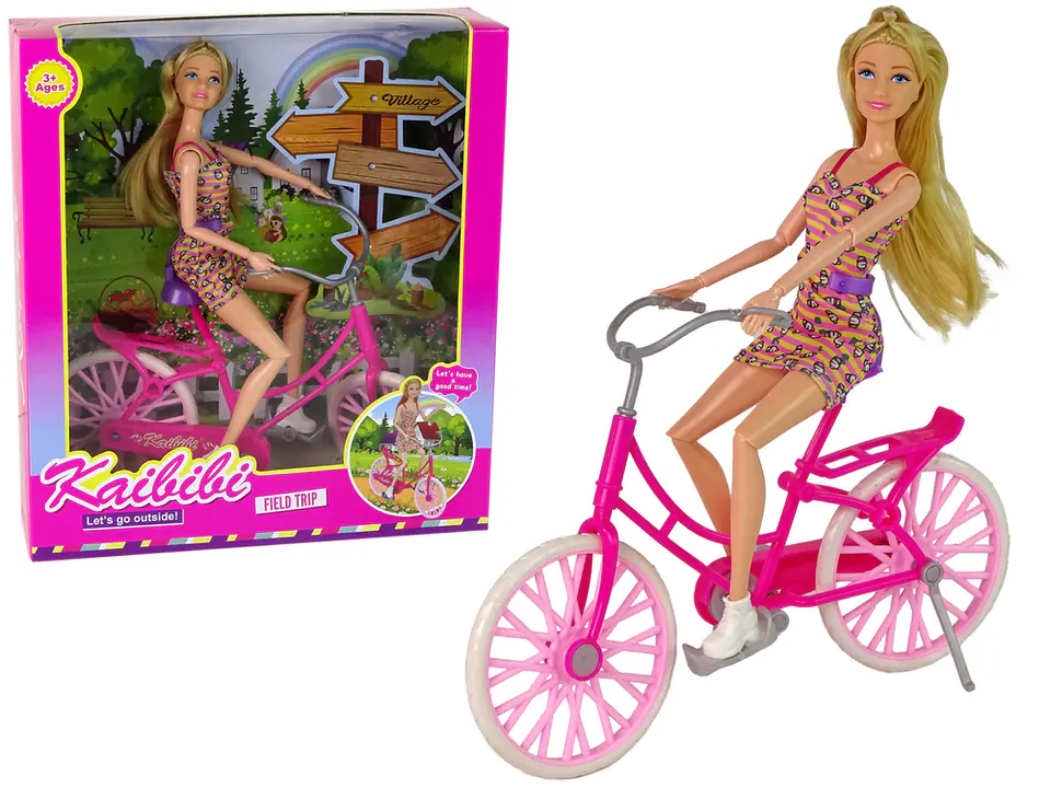 ⁨Lalka na Rowerze Różowa⁩ w sklepie Wasserman.eu
