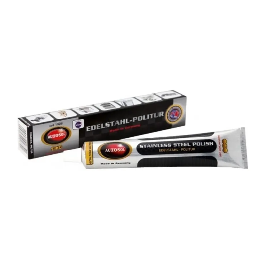 Autosol Stainless Steel Polish 75ml - pasta polerska do stali nierdzewnej w sklepie Wasserman.eu