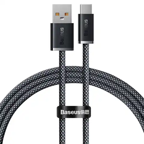 ⁨USB to USB-C Cable Baseus Dynamic Series, 100W, 1m (Grey)⁩ at Wasserman.eu