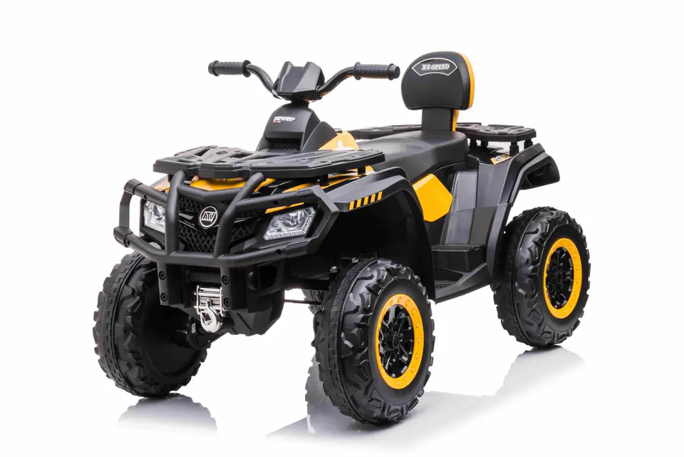 ⁨Quad XT-Speed dla dzieci Żółty + Napęd 4x4 + EVA + Wolny Start + Radio MP3 + LED⁩ w sklepie Wasserman.eu