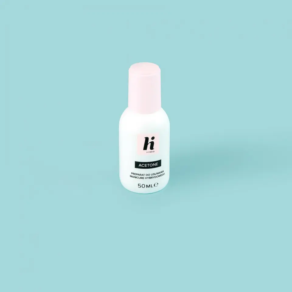 ⁨Hi Hybrid Acetone for hybrid varnish removal 50ml⁩ at Wasserman.eu