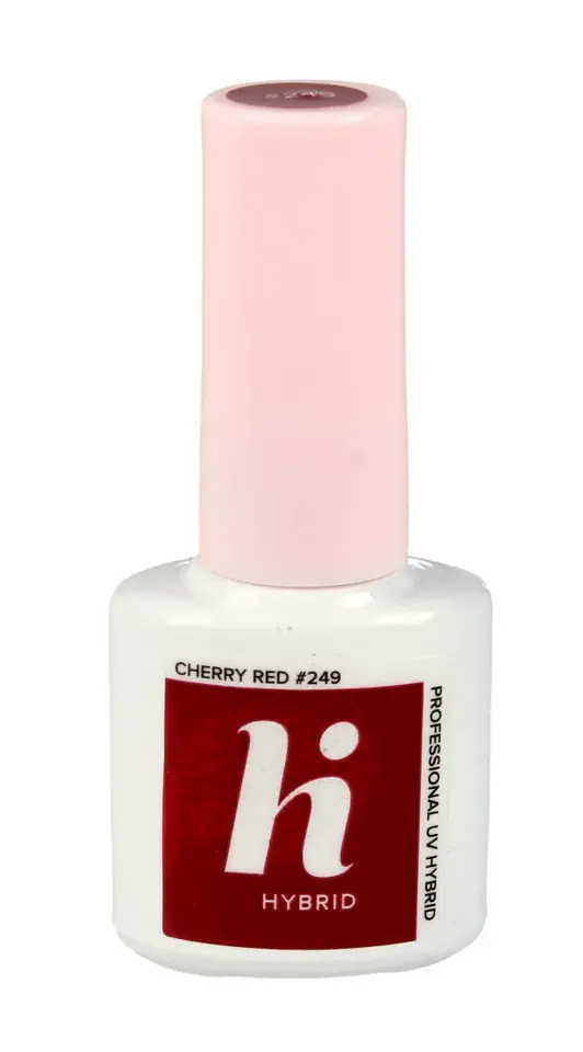 ⁨Hi Hybrid Lakier hybrydowy #249 Cherry Red 5ml⁩ w sklepie Wasserman.eu