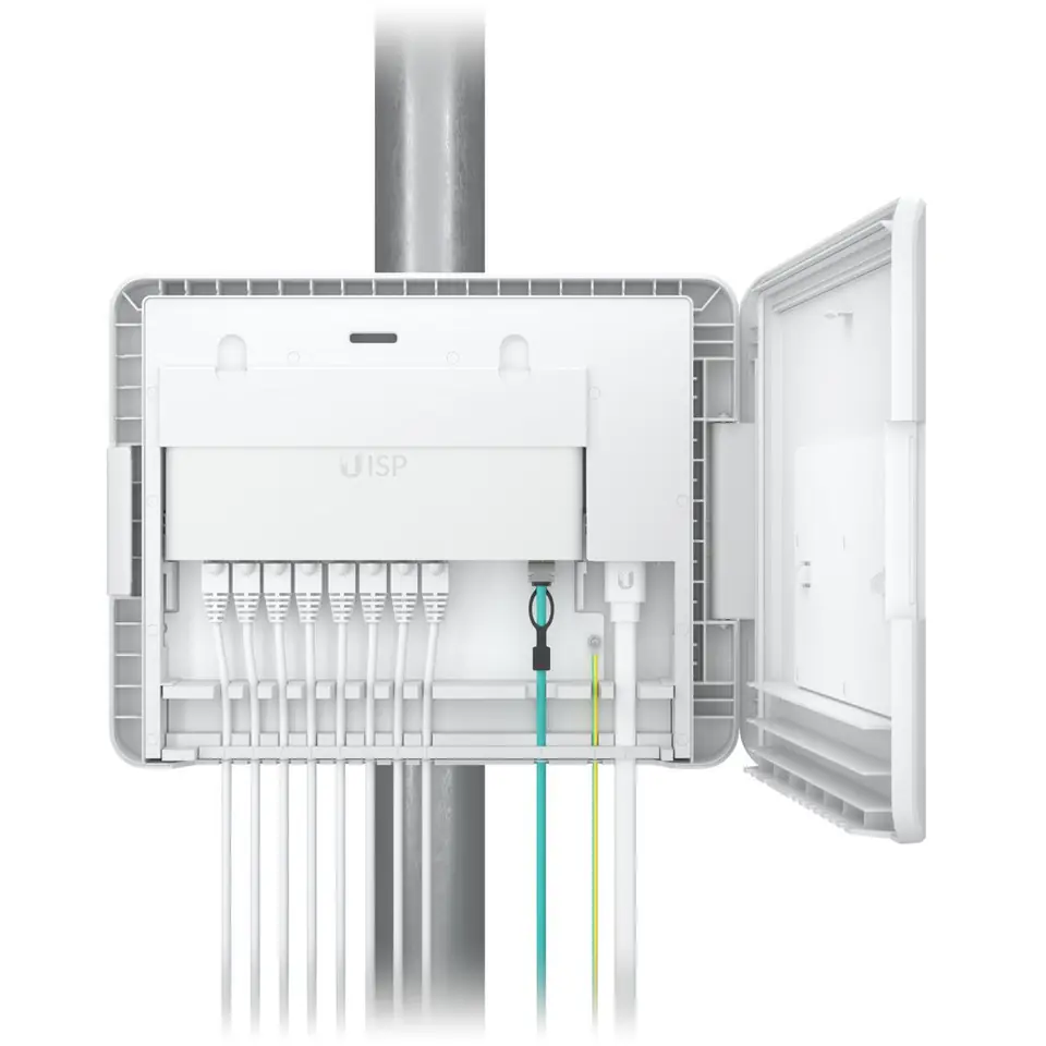 ⁨Ubiquiti UISP-Box | Outdoor Enclosure | IPX6, dedicated for UISP Switch and UISP Router⁩ at Wasserman.eu