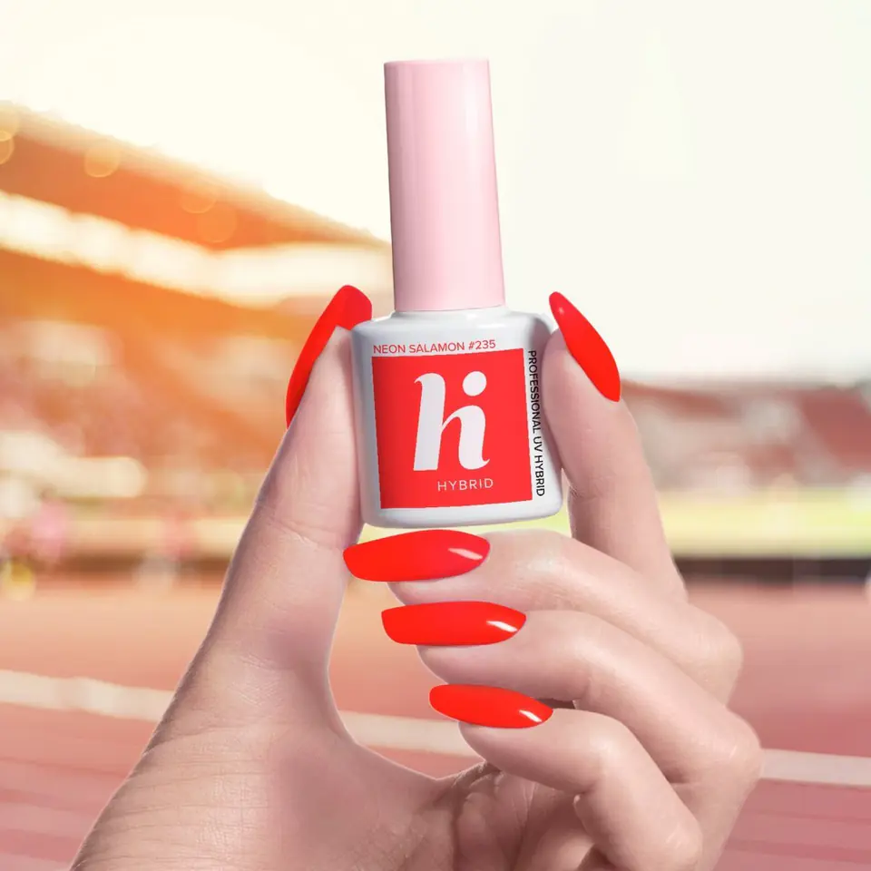 ⁨Hi Hybrid Hybrid polish no 235 Neon Salmon 5ml⁩ at Wasserman.eu