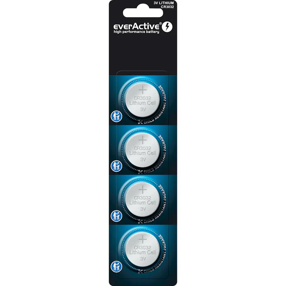 ⁨LITHIUM MINI BATTERIES CR3032 4 PCS.⁩ at Wasserman.eu