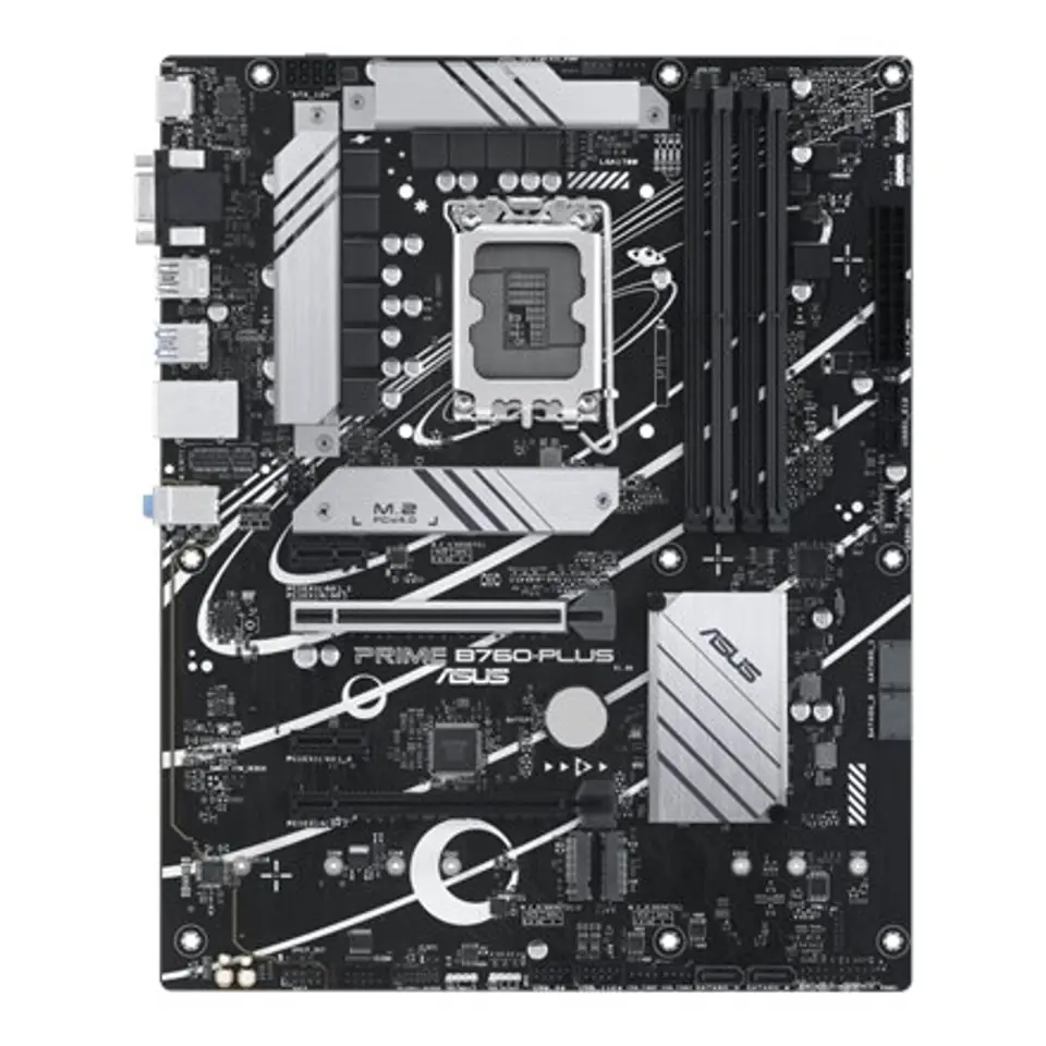 ⁨Asus PRIME B760-PLUS Rodzina procesorów Intel, Gniazdo procesora LGA1700, DDR5 DIMM, Gniazda pamięci 4, Obsługiwane interfejsy d⁩ w sklepie Wasserman.eu