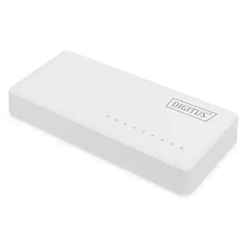 ⁨Digitus | 8-Port Gigabit Ethernet Switch | DN-80064-1 | Unmanaged | Desktop | 1 Gbps (RJ-45) ports quantity | 10 Gbps (RJ-45) po⁩ w sklepie Wasserman.eu