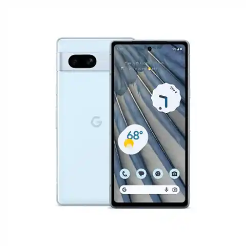 ⁨Google Pixel 7a 15.5 cm (6.1") Dual SIM Android 13 5G USB Type-C 8 GB 128 GB 4385 mAh Blue⁩ at Wasserman.eu
