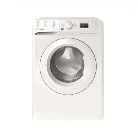 ⁨INDESIT | BWSA 61294 W EU N | Washing machine | Energy efficiency class C | Front loading | Washing capacity 6 kg | 1151 RPM | D⁩ w sklepie Wasserman.eu