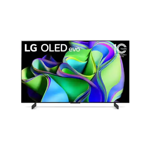 ⁨LG OLED42C31LA TV 106.7 cm (42") 4K Ultra HD Smart TV Wi-Fi Black⁩ at Wasserman.eu