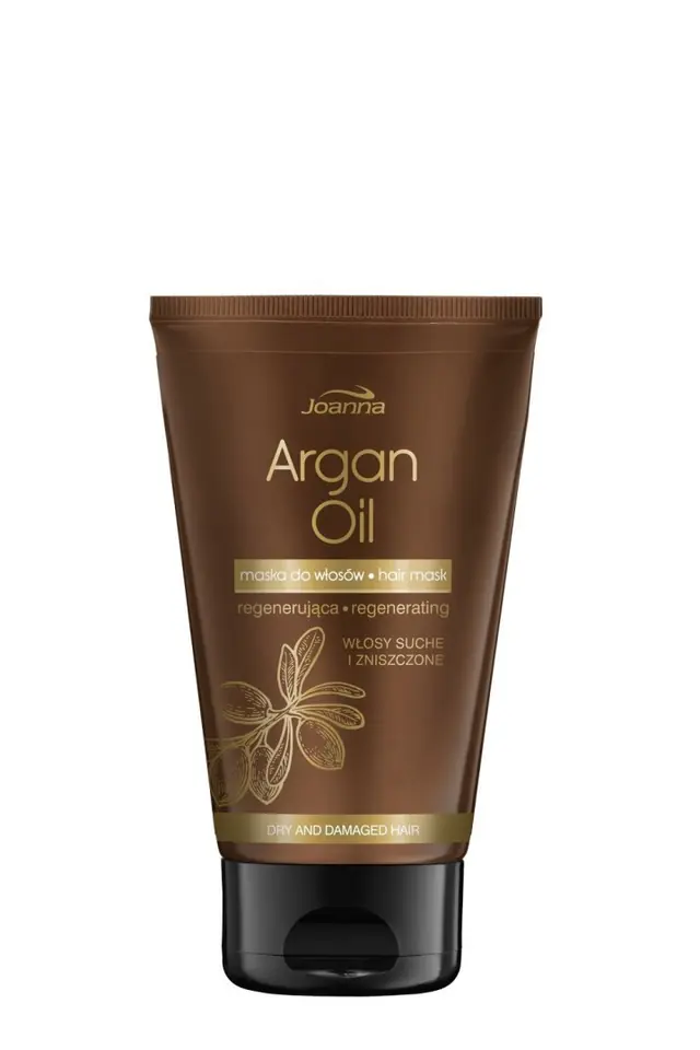⁨Joanna Argan Oil Maseczka do włosów z olejkiem arganowym 150g⁩ w sklepie Wasserman.eu