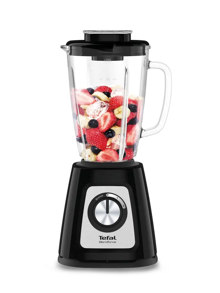 ⁨Blender kielichowy Tefal BL 4358 (800W; kolor czarny)⁩ w sklepie Wasserman.eu