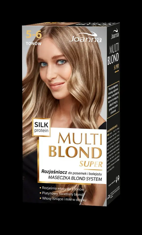 ⁨Joanna Multi Blond Super Rozjaśniacz do pasemek 5-6 tonów⁩ w sklepie Wasserman.eu