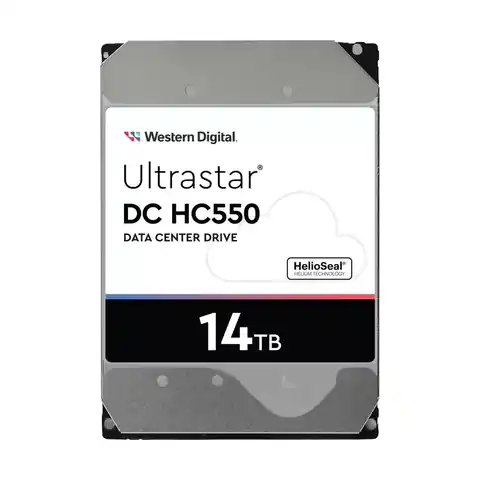 ⁨Dysk serwerowy HDD Western Digital Ultrastar DC HC550 WUH721814ALE6L4 (14 TB; 3.5"; SATA III)⁩ w sklepie Wasserman.eu