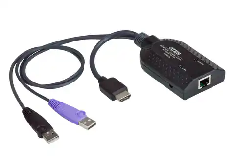 ⁨ATEN USB - HDMI to Cat5e/6 KVM Adapter Cable (CPU Module)⁩ at Wasserman.eu