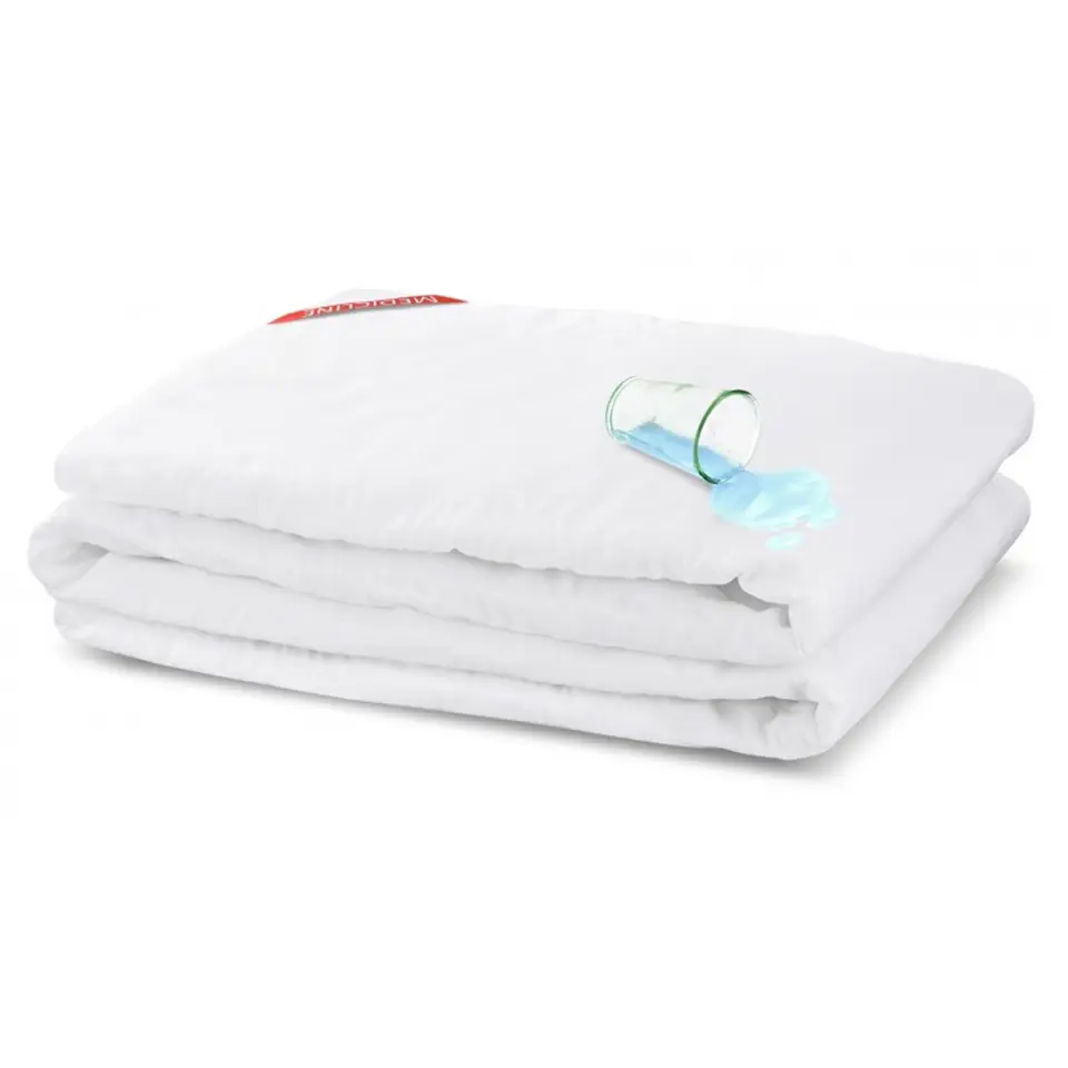 ⁨Nakładka, ochraniacz na materac wodoodporna gładka 140x200cm Medicline⁩ w sklepie Wasserman.eu